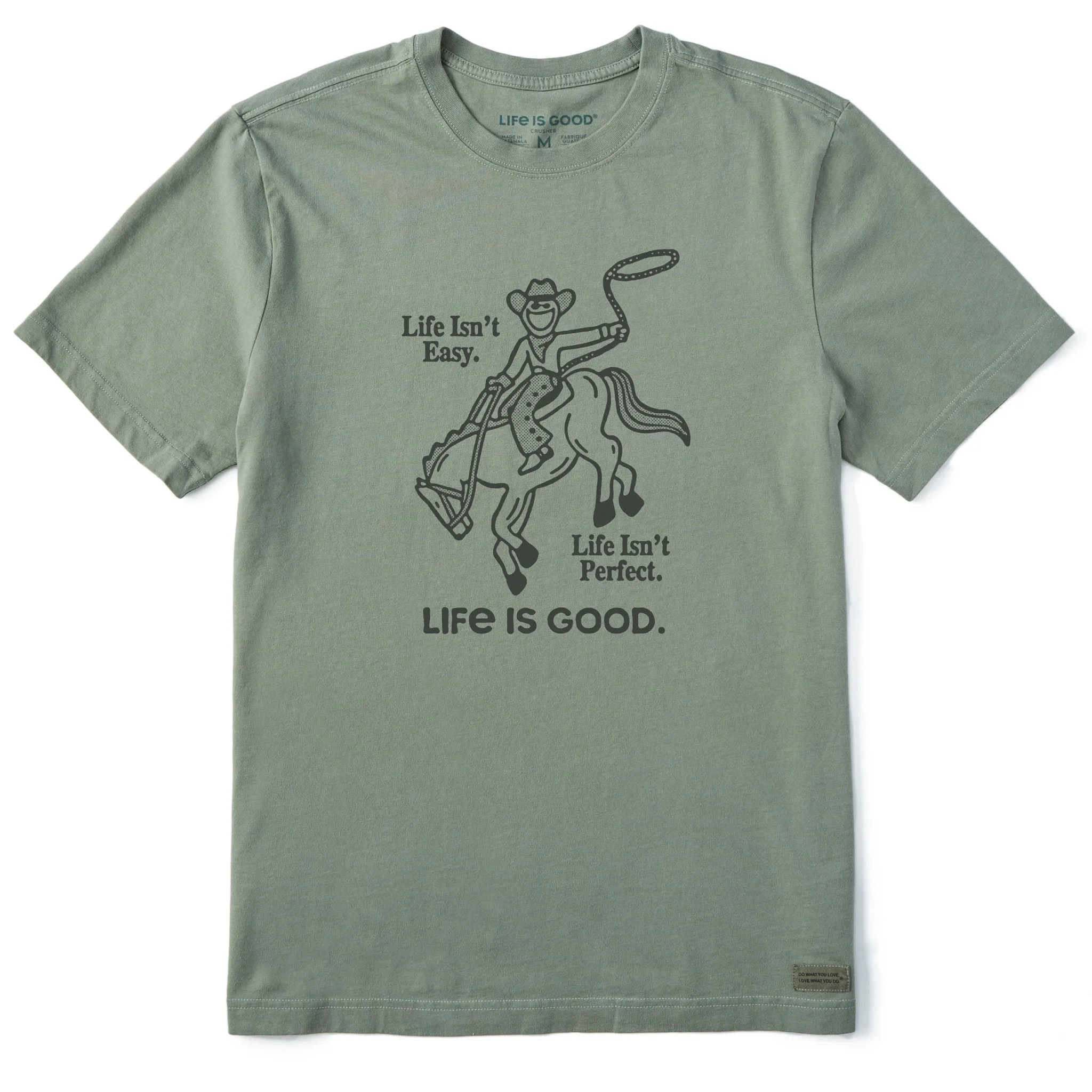 Cool and Comfortable Fashion Essential Men's Life Isn't Easy Jake Short Sleeve Tee