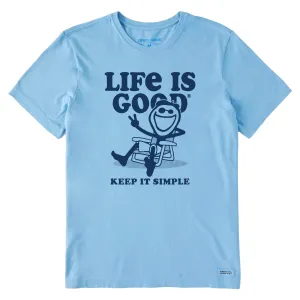 Non Iron Finish Men's Keep it Simple Jake Short Sleeve Tee