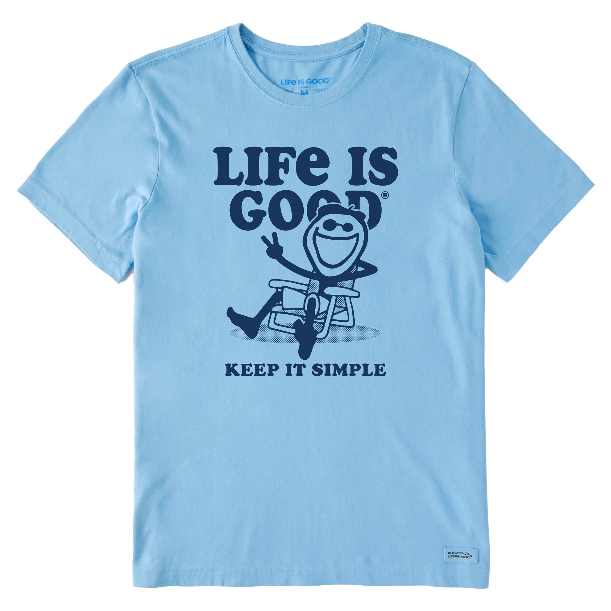 All Season Wear Men's Keep it Simple Jake Short Sleeve Tee