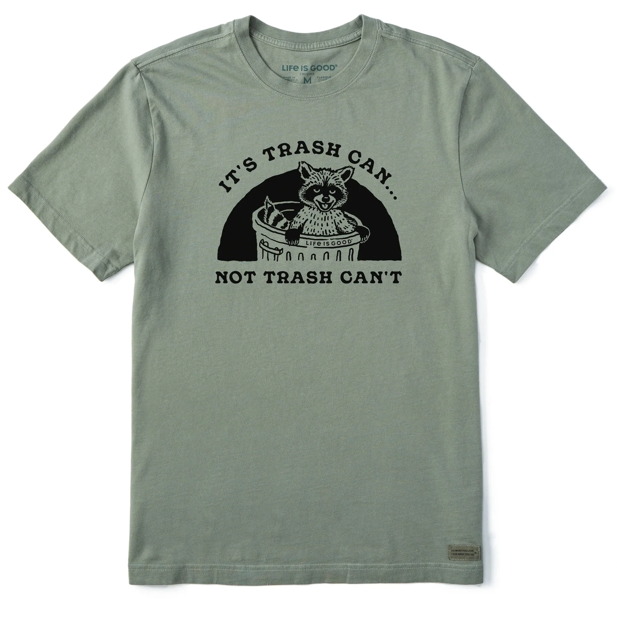 Men's IT's Trash Can Not Trash Can't Short Sleeve Tee Bold Statement Bold Design