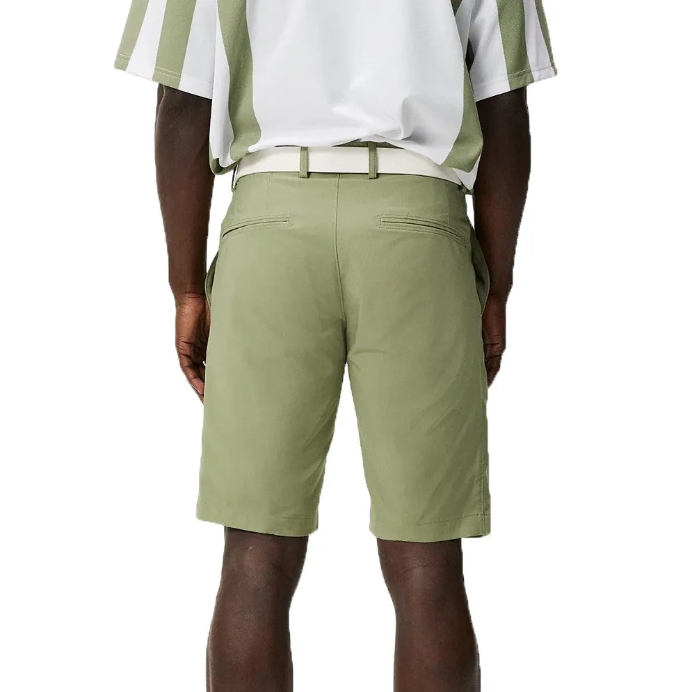 relaxed shape J.Lindeberg Somle Golf Shorts - Oil Green