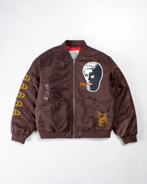 Digital Age Bomber Jacket Reflective Safety Details Daily Wear Jacket