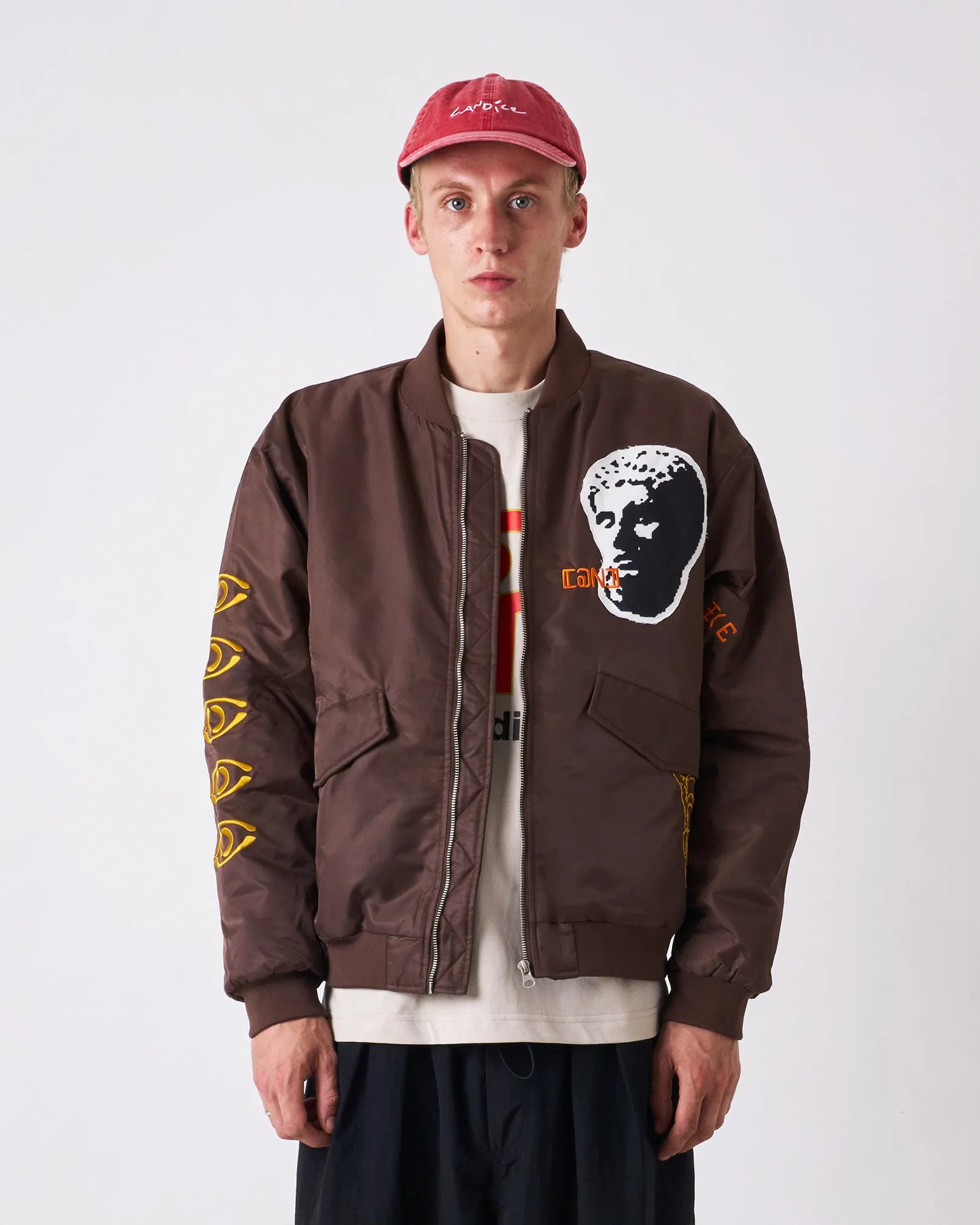Heavyweight Warmth Digital Age Bomber Jacket