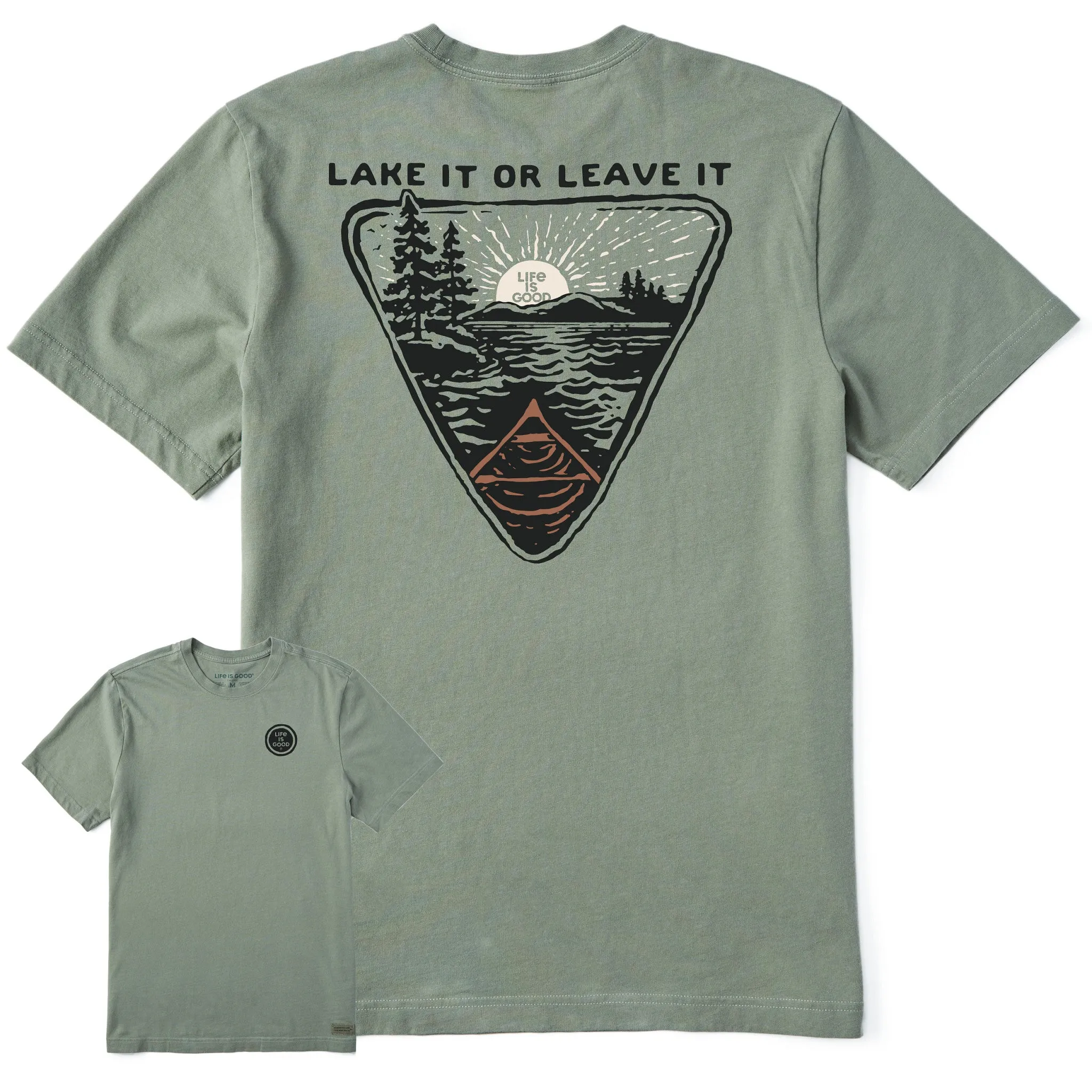 Men's Lake It Or Leave It Short Sleeve Tee Urban Fashion Look