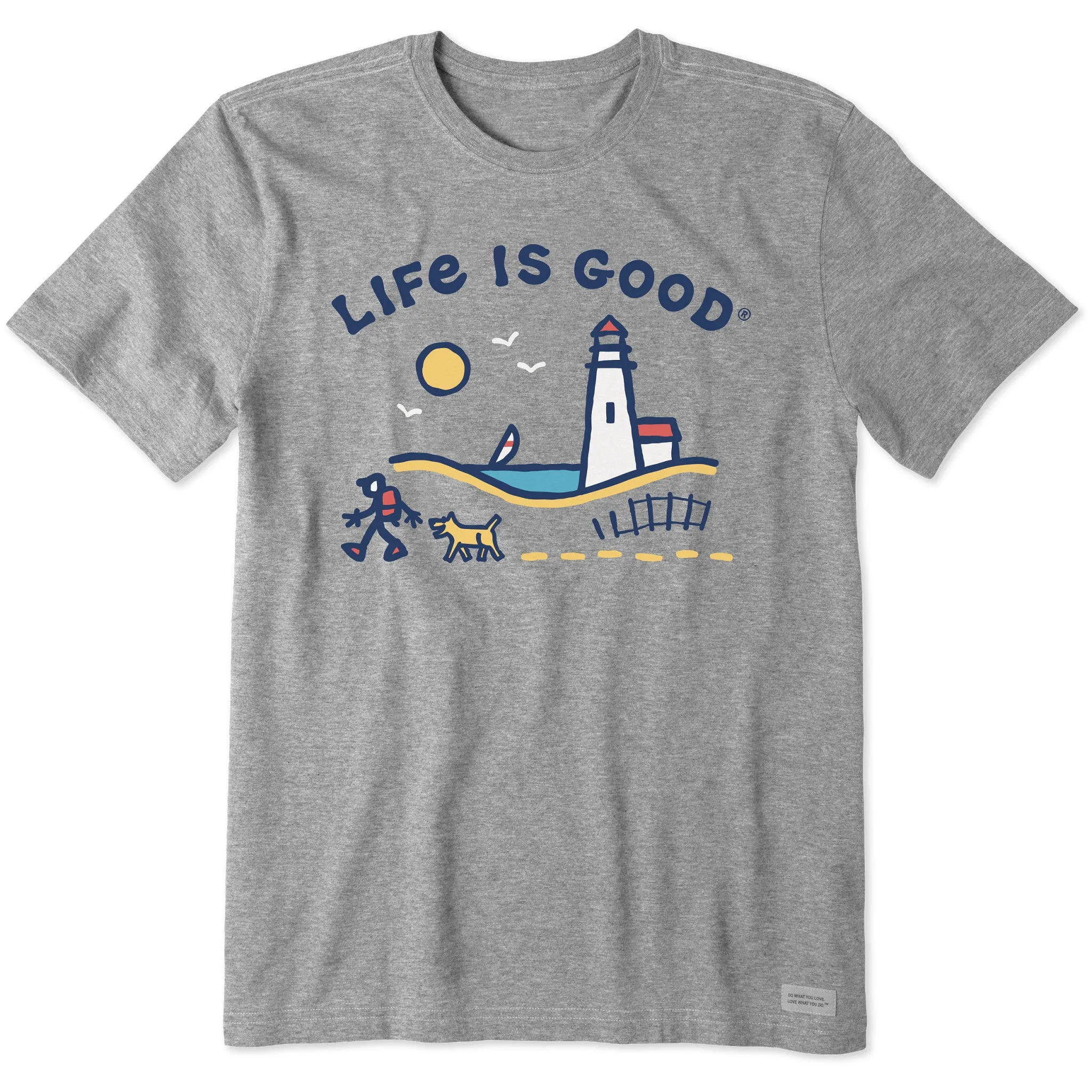 Classic Cut Men's Jake and Rocket Lighthouse Walk Short Sleeve Tee
