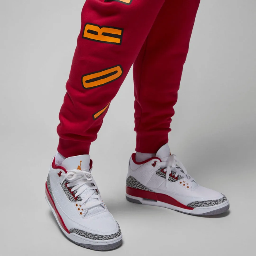 Frayed hem Daywear Jordan Flight MVP Men's Fleece Trousers FB7027-619