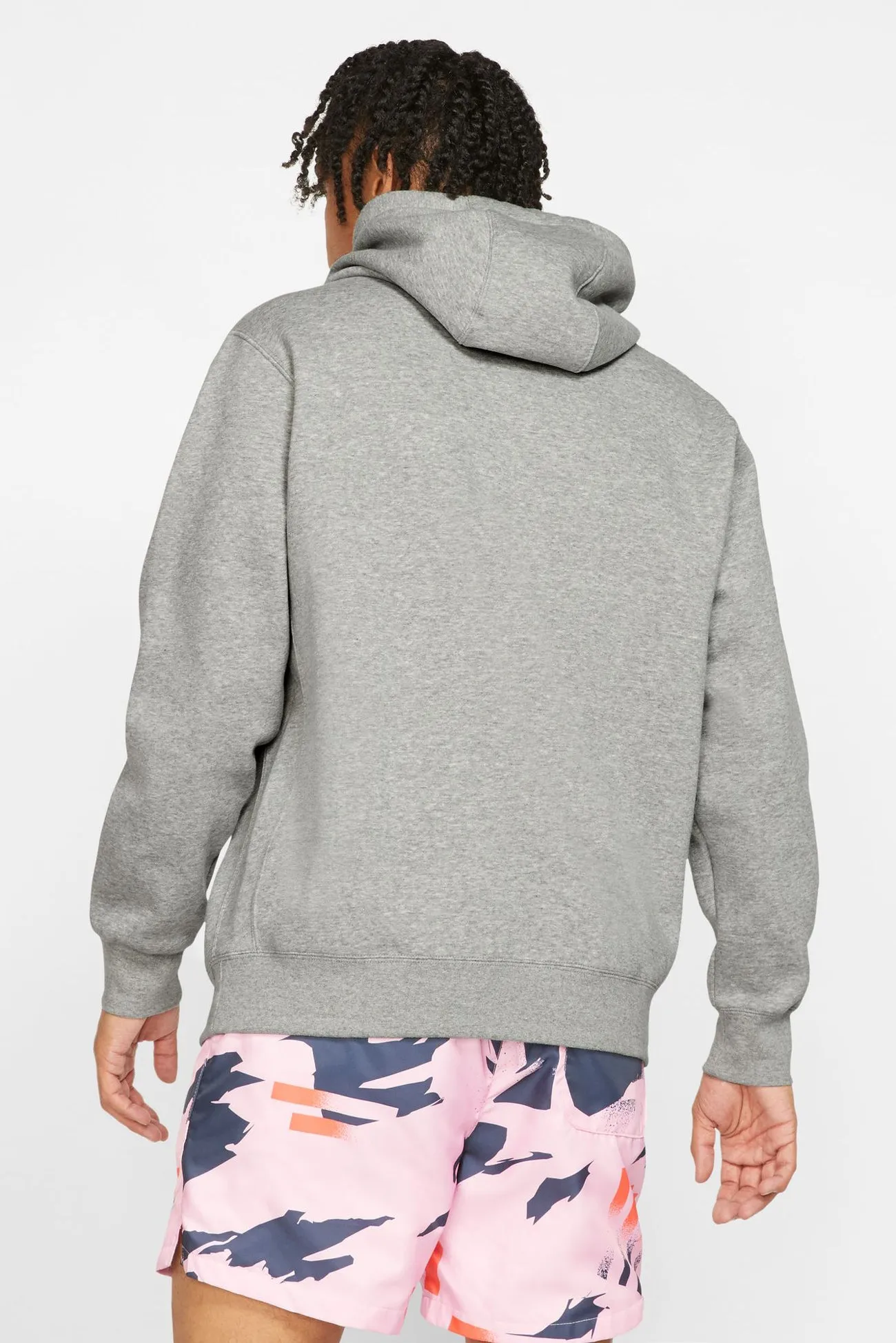 Nike Sportswear Club Pullover Hoodie Dark Grey Heather product sale Timeless Wear
