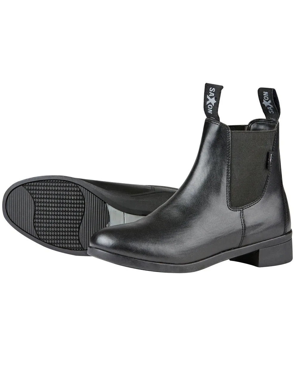 Nylon Material Saxon Womens Syntovia Jodhpur Boots