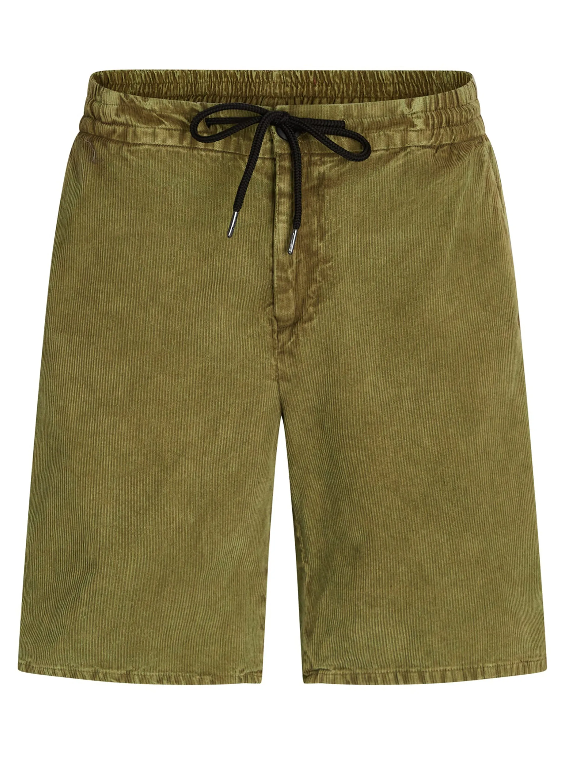hypoallergenic Men's Ribbed Velvet Short,Olive Green