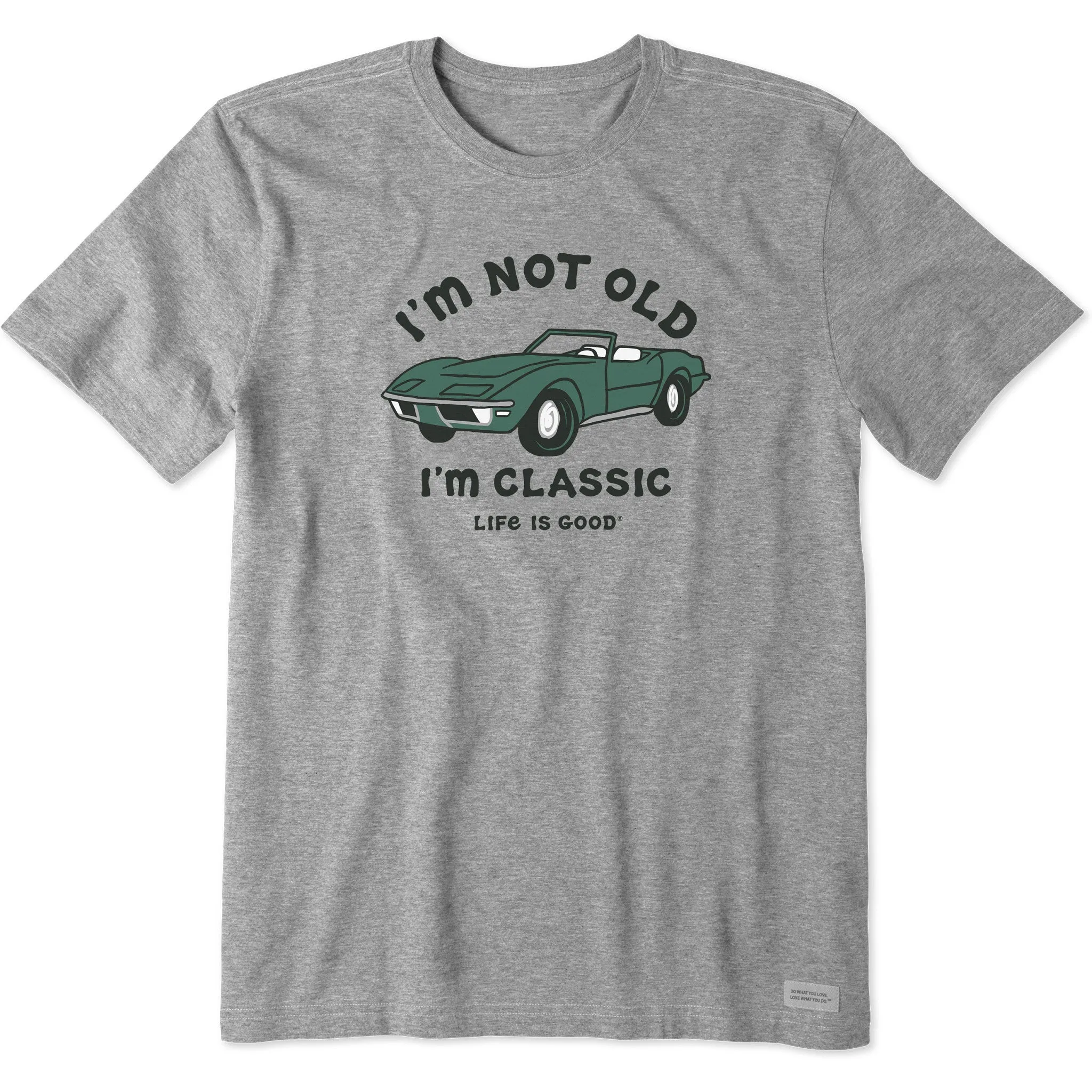 Men's I'm Not Old Sports Car Short Sleeve Tee Timeless Layering Holiday Comfort Style