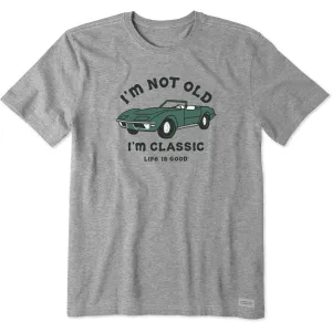 Chill Vibes Casual Choice Men's I'm Not Old Sports Car Short Sleeve Tee