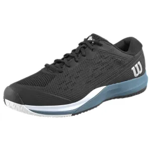 Wilson Men's Rush Pro Ace - Black/China Blue Training Style Arch Support Technology