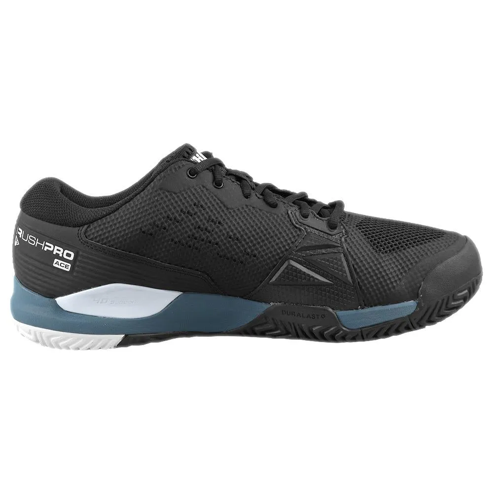Breathable Material Eco Friendly Cushioning Wilson Men's Rush Pro Ace - Black/China Blue
