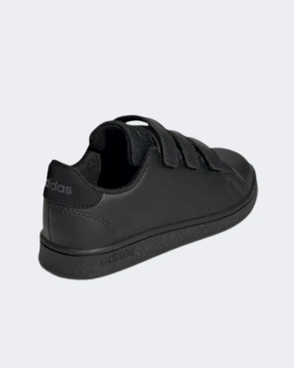 Adidas Advantage Ps Sportswear Shoes Black Gw6490 Easy Fasten System