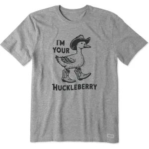 Men's I'm Your Huckleberry Short Sleeve Tee petite size