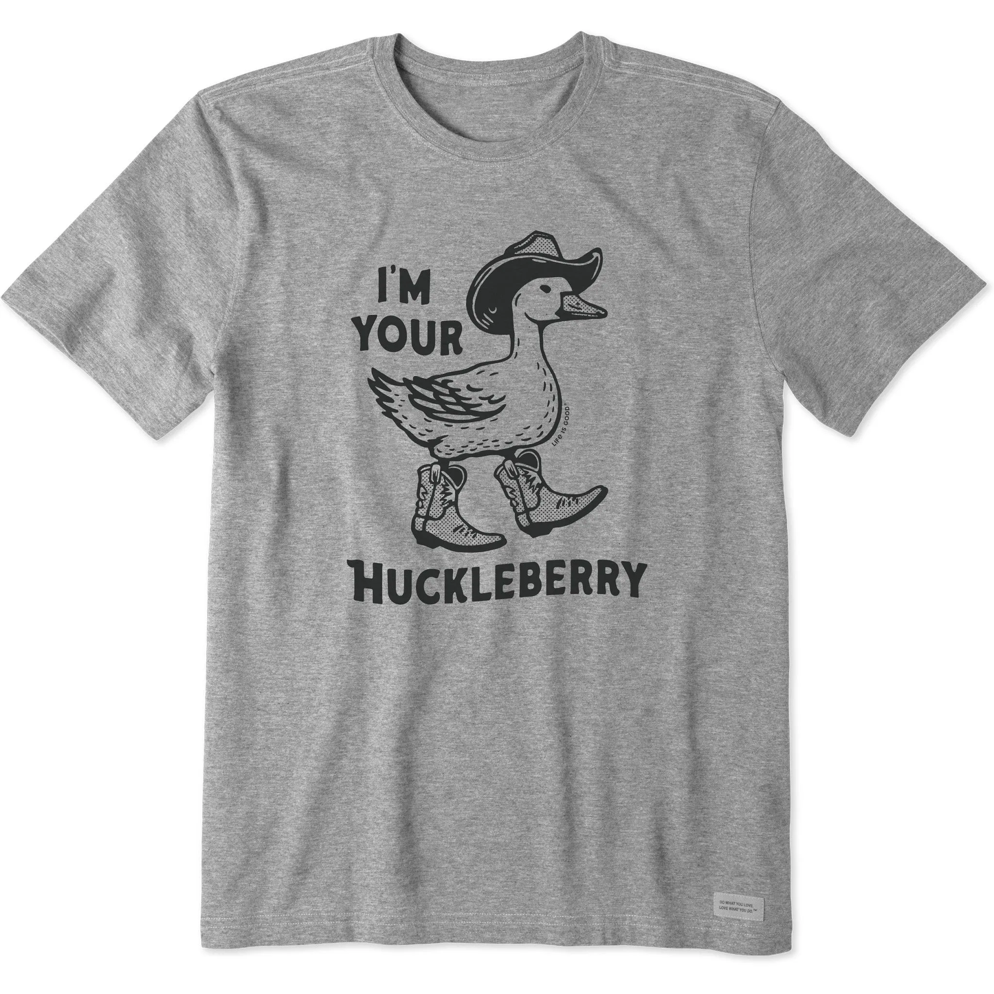 Men's I'm Your Huckleberry Short Sleeve Tee Minimalist Comfort
