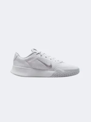 Classic Base Nike Vapor Lite 2 Women Tennis Shoes White/Silver