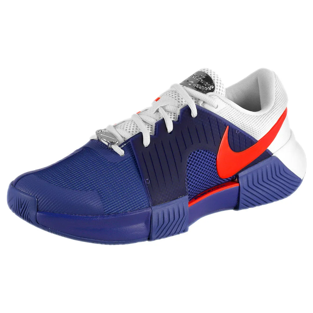 Nike Men's Air Zoom GP Challenge 1 - Premium - Deep Night/Light Crimson 3D Adaptive Fit Cushioned