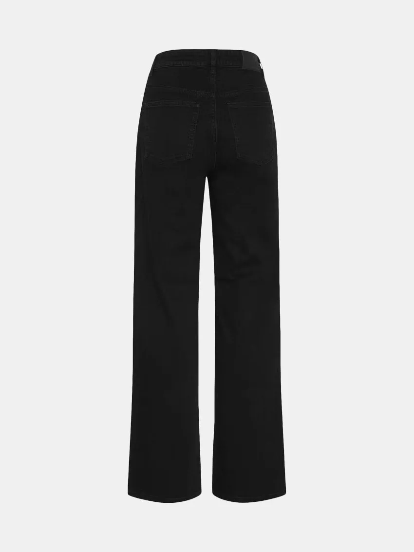 Athlete Fit Holiday Vibes Sleek Design ZolinaGZ Jeans Washed Dark Black