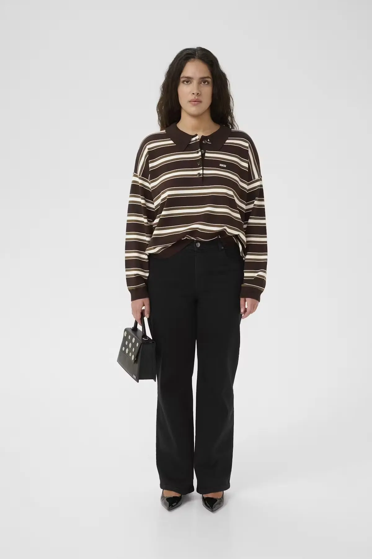 Fashion Piece True Fit ZolinaGZ Jeans Washed Dark Black