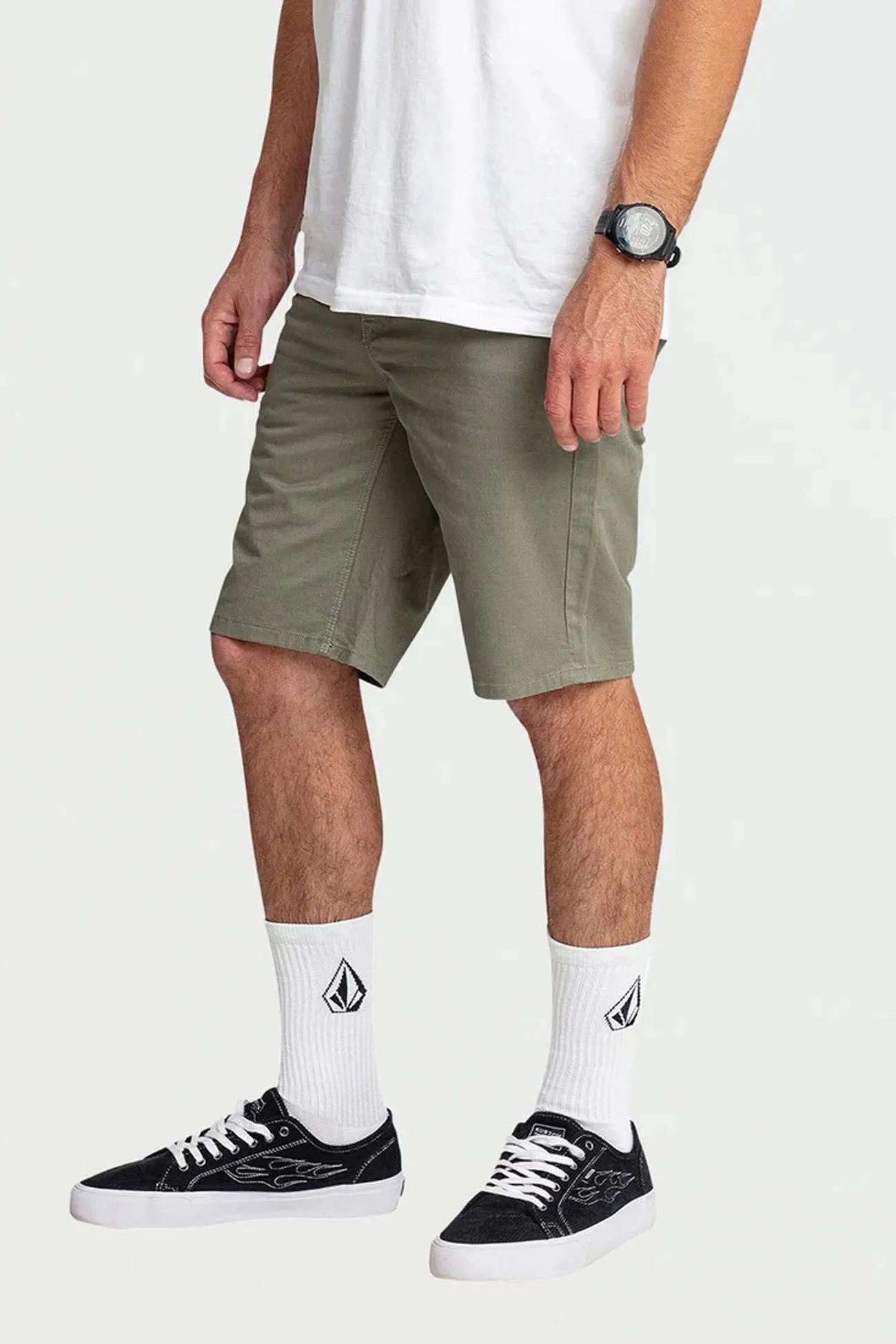 Solver Lite 5 Pock Short 19" Brindle tumble dry