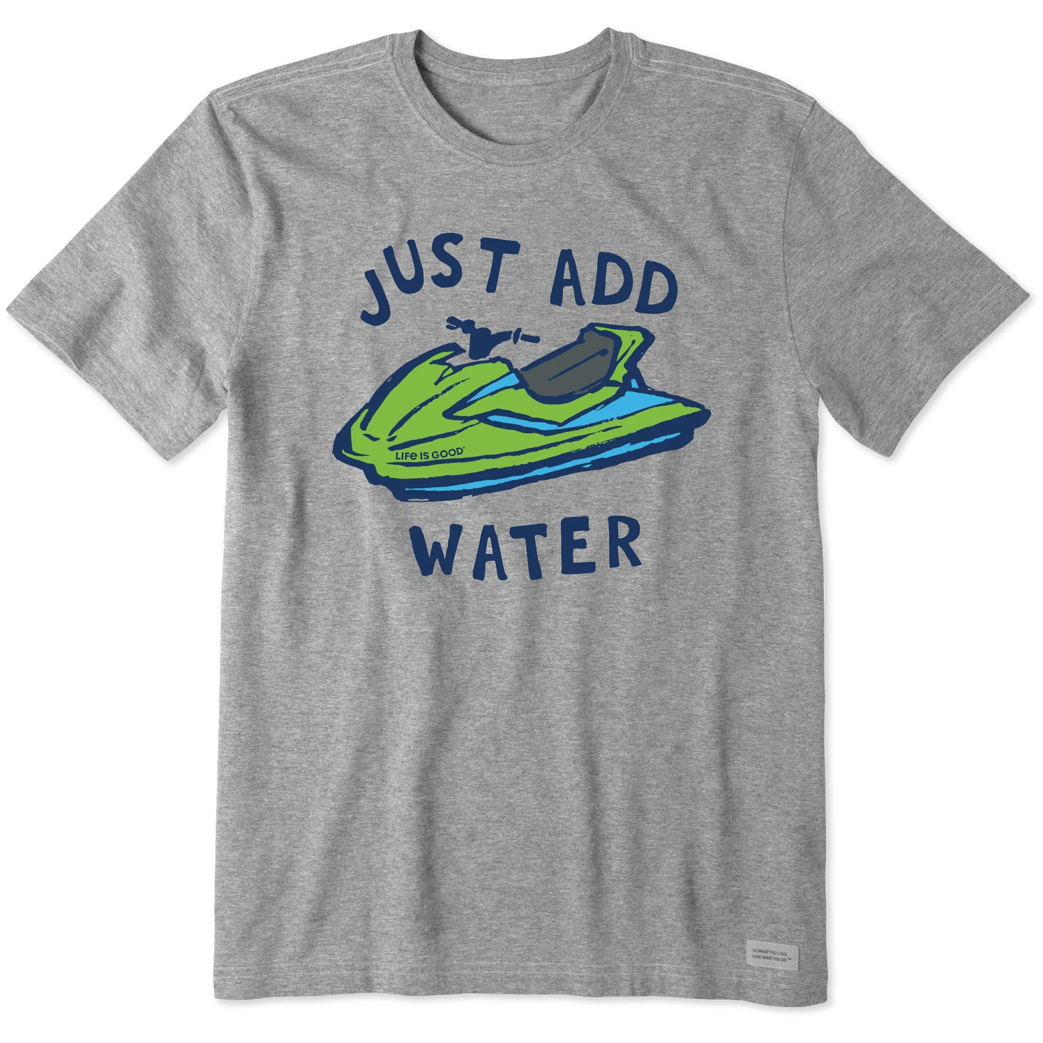 Men's Just Add Water Jet Ski Short Sleeve Tee crew neck