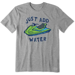 Men's Just Add Water Jet Ski Short Sleeve Tee Perfectly Fit