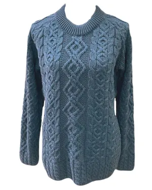 Aran Sweater with Raglan Sleeve Fresh Season