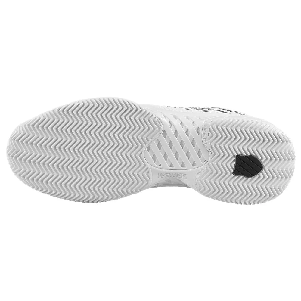 Non Restrictive Fit K-Swiss Men's Hypercourt Express 2 - Clay - White/Black