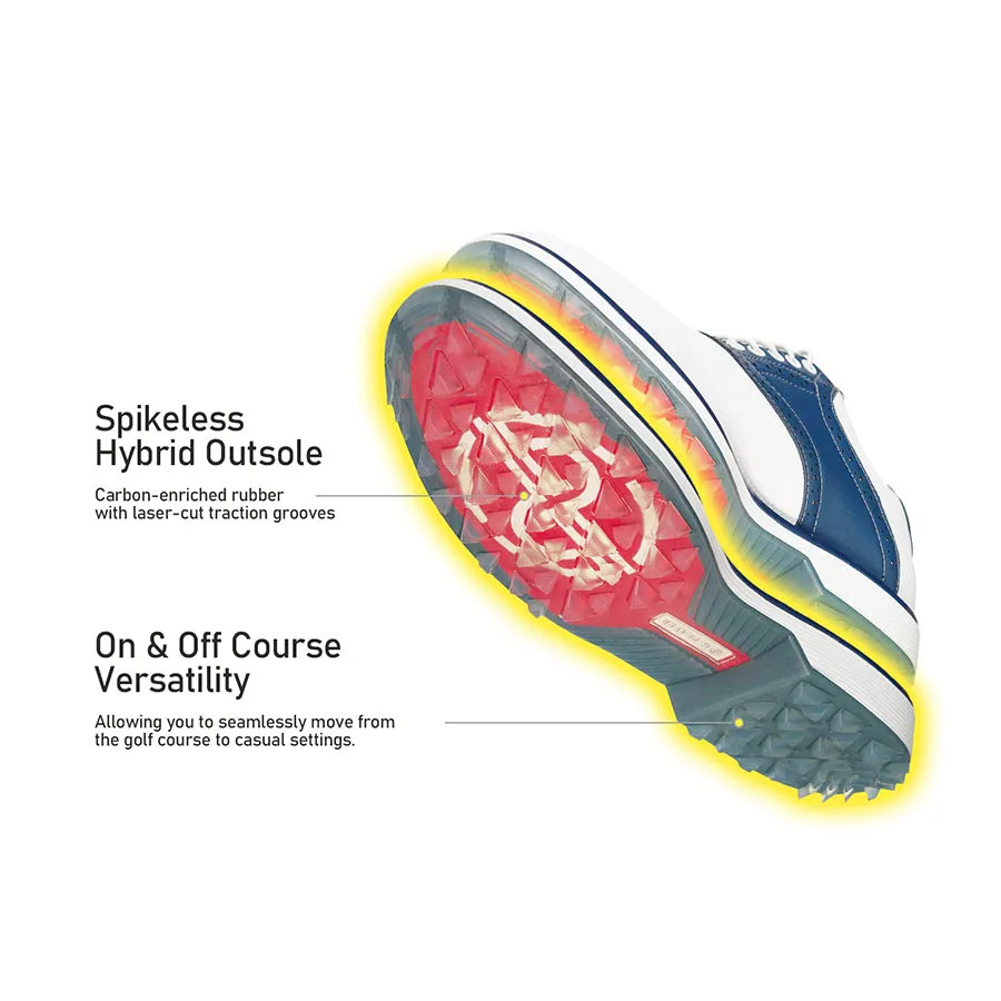 Grip Response Stable platform Ask Echo G3 Men's Professional Spikeless Golf Shoes?/ Blue