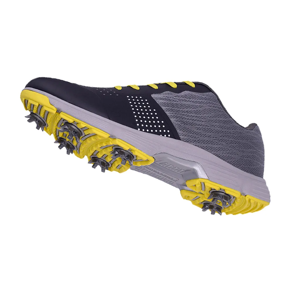 Ask Echo G615 Men's Professional Spikes Golf Shoes / Grey Comfort Prime