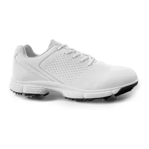 Ask Echo  G617 Men's Professional Spikes Golf Shoes / White Foot Support