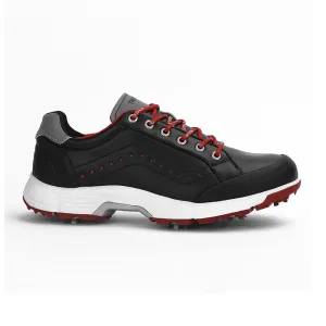Day Wear Flex Drive Ask Echo G716 Men's Professional Spikes Golf Shoes / Black