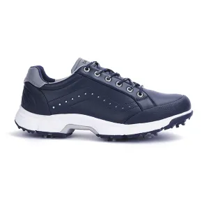 Anti   Bacterial Ask Echo G716 Men's Professional Spikes Golf Shoes / Blue