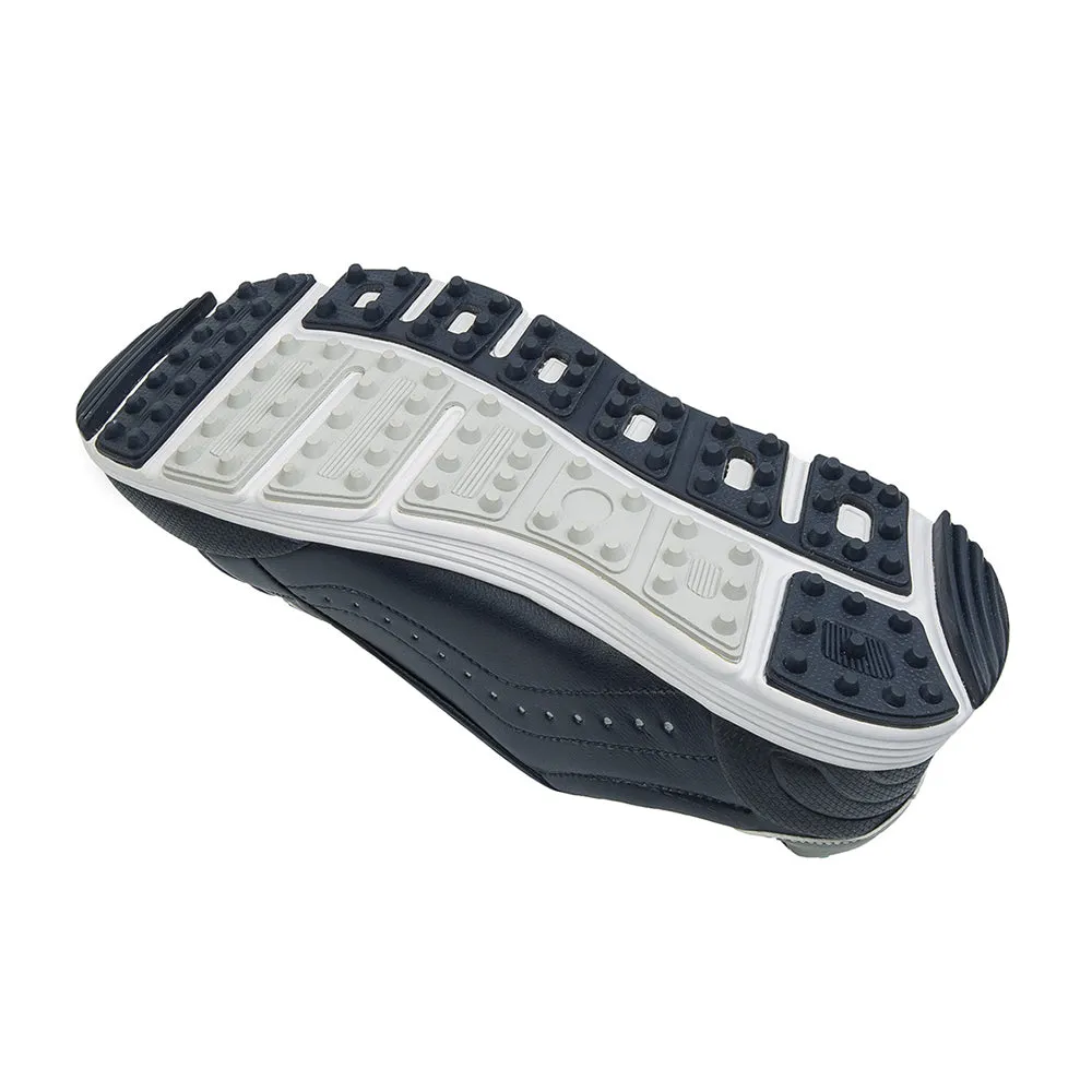 Ankle Support Comfort Blend Ask Echo G718 Men's Breathable Spikeless Golf Shoes / Blue