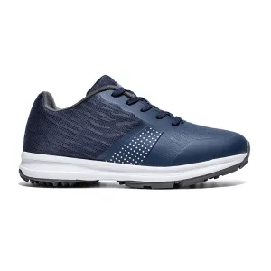 Dynamic Step Ask Echo MX515 Men's Breathable Spikeless Golf Shoes /  Blue