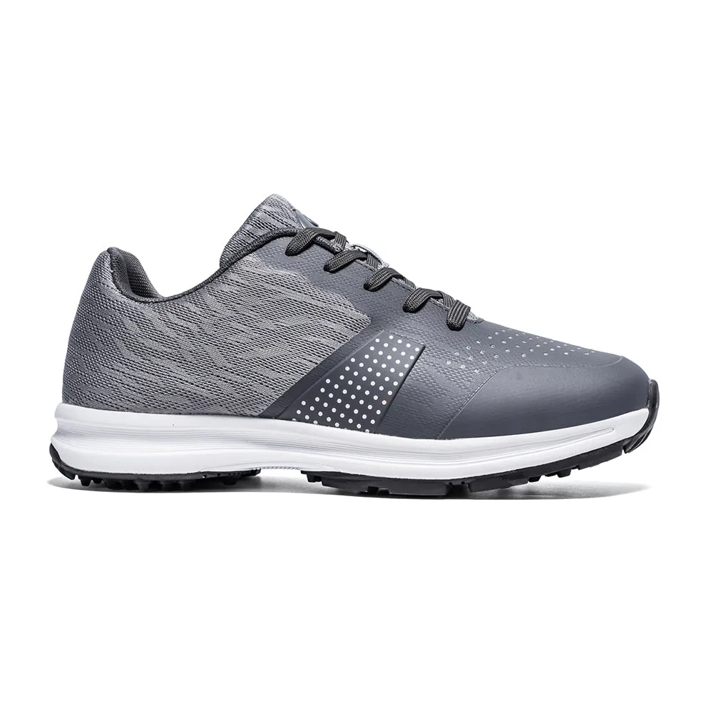 Ask Echo MX515 Men's Breathable Spikeless Golf Shoes /  Grey Energy Boost All Skill Levels