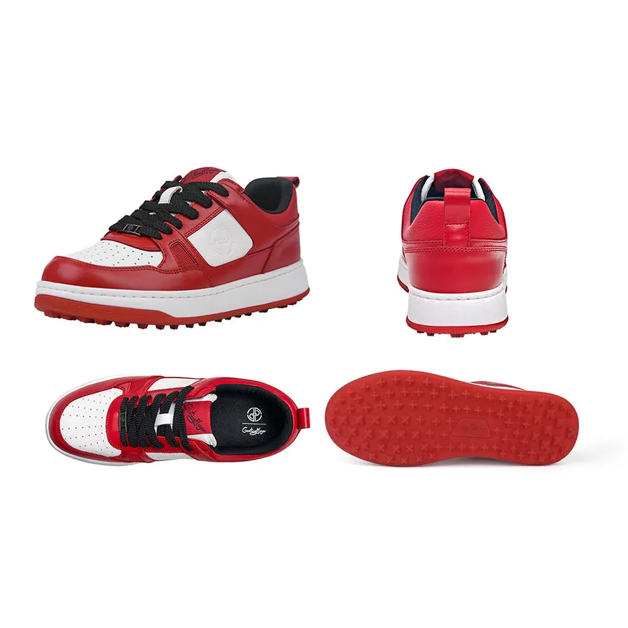 Move Quick Max Grip Ask Echo X Goating Player P101 Spikeless  Golf Shoes / Red