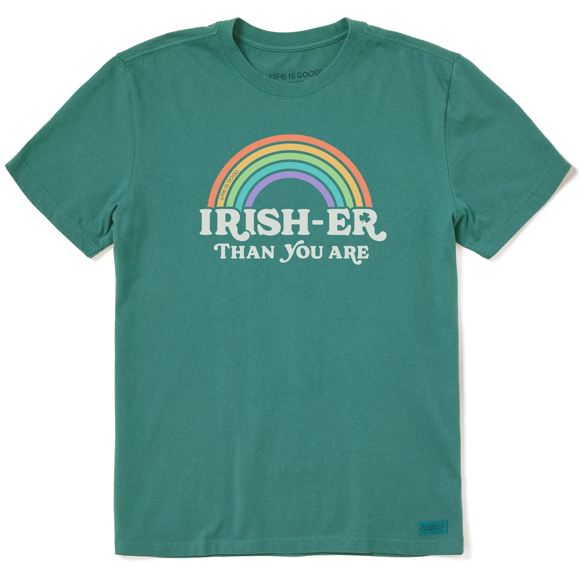 Sporty Look Wear Men's Irish-er Than You Are Short Sleeve Crusher Tee