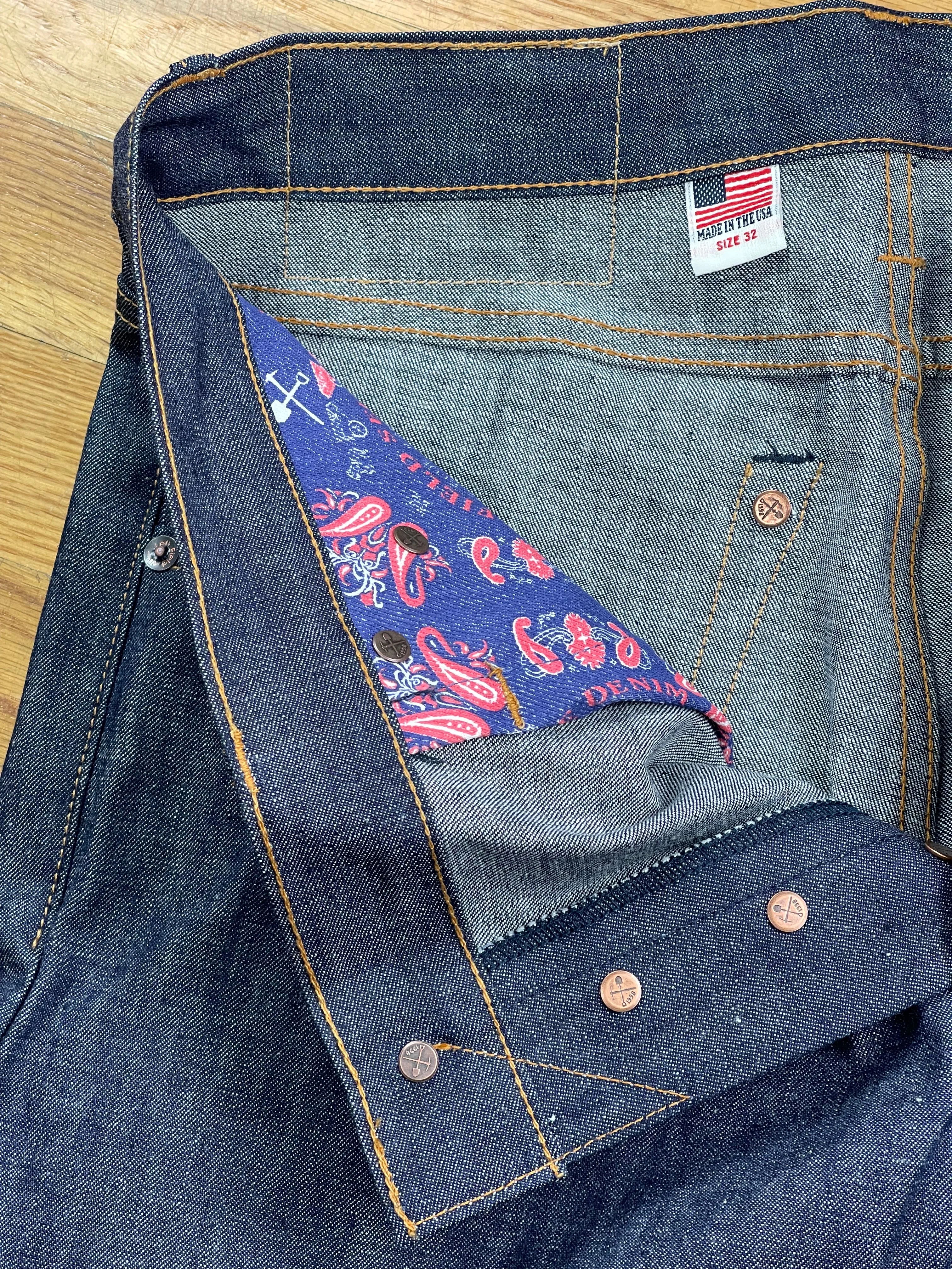 Everyday Basic Wrinkle Free Fabric Treatment Atlas 11.5 oz Japanese "Jelt" denim