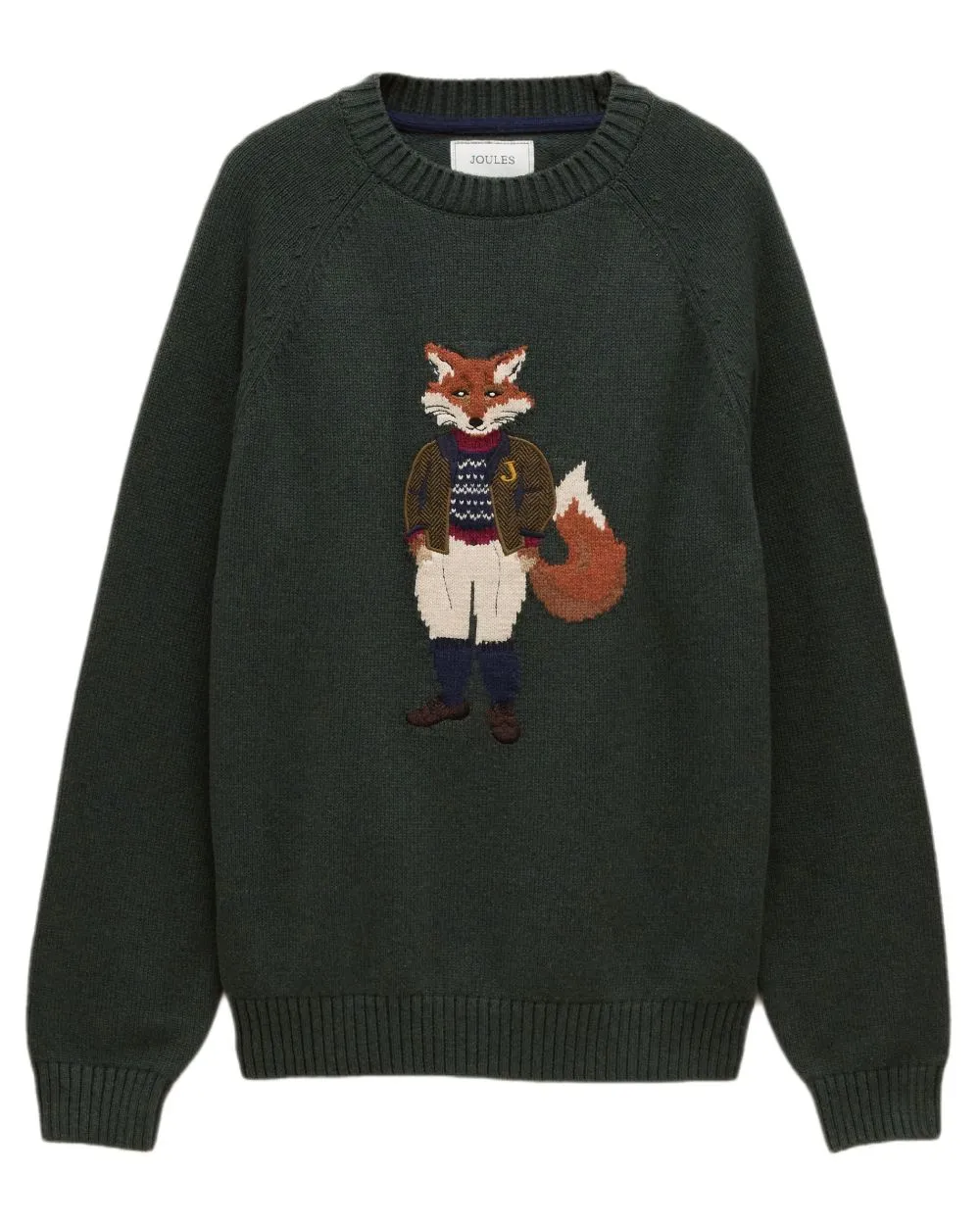 Luxury Mood Joules Mens Jonty Intarsia Crew Knit Jumper