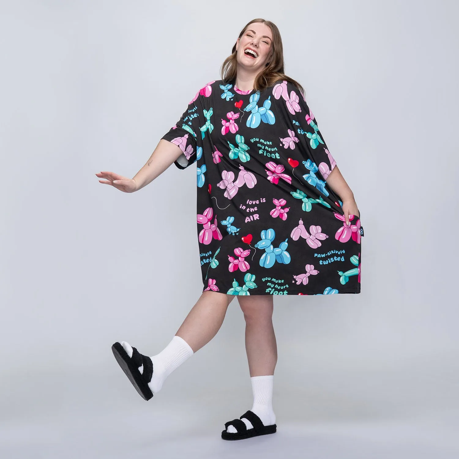 Midweight Fabric Weekend Mood Balloon Dog