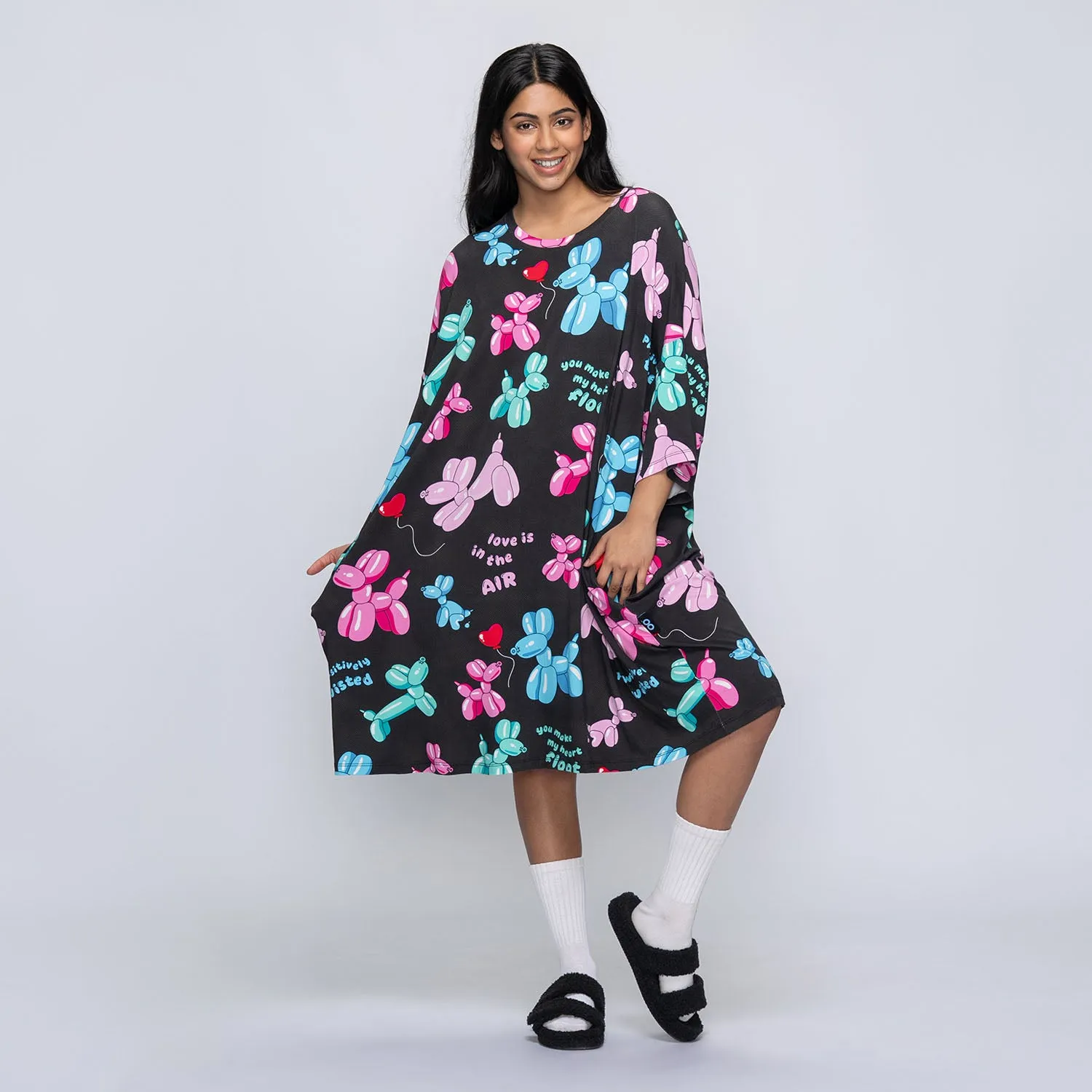 Balloon Dog sleep mode Eco Friendly Fabric