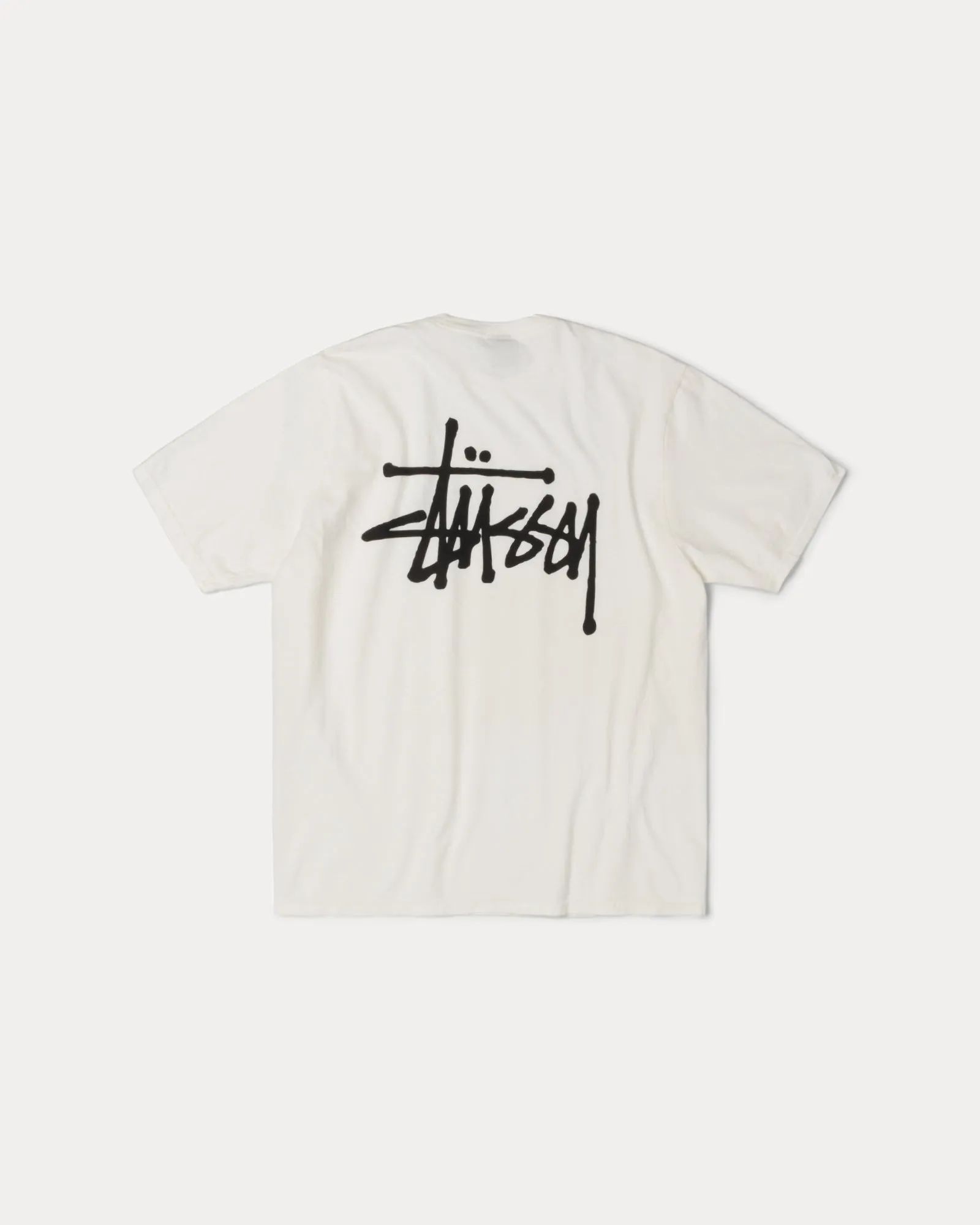 Daily Comfort Street Trendy BASIC ST??SSY TEE PIGMENT DYED