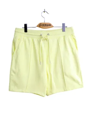 fishing attire Men's Plain Solid Short,Yellow