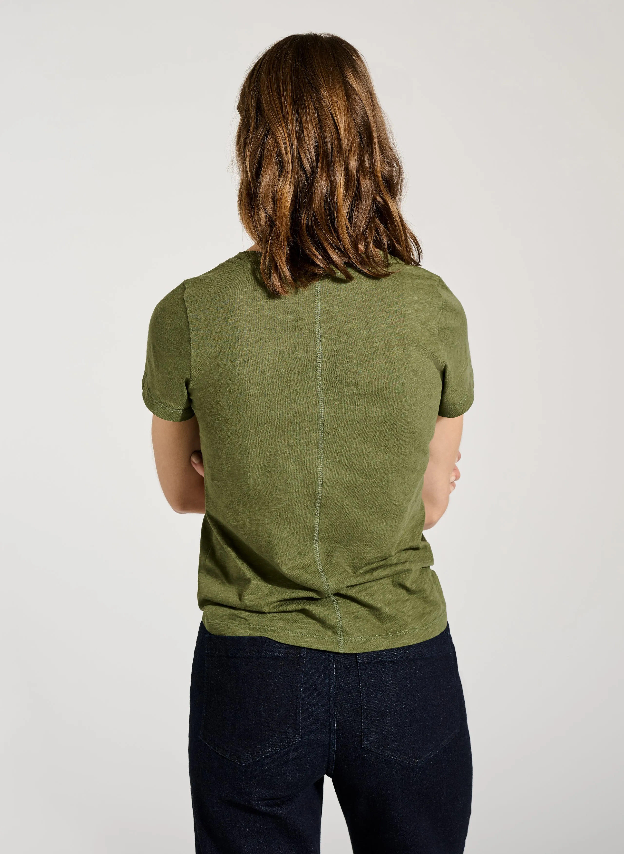 Baukjen?Organic Denim Wide Crop Pocket Front Jeans Travel Outfit Music Event