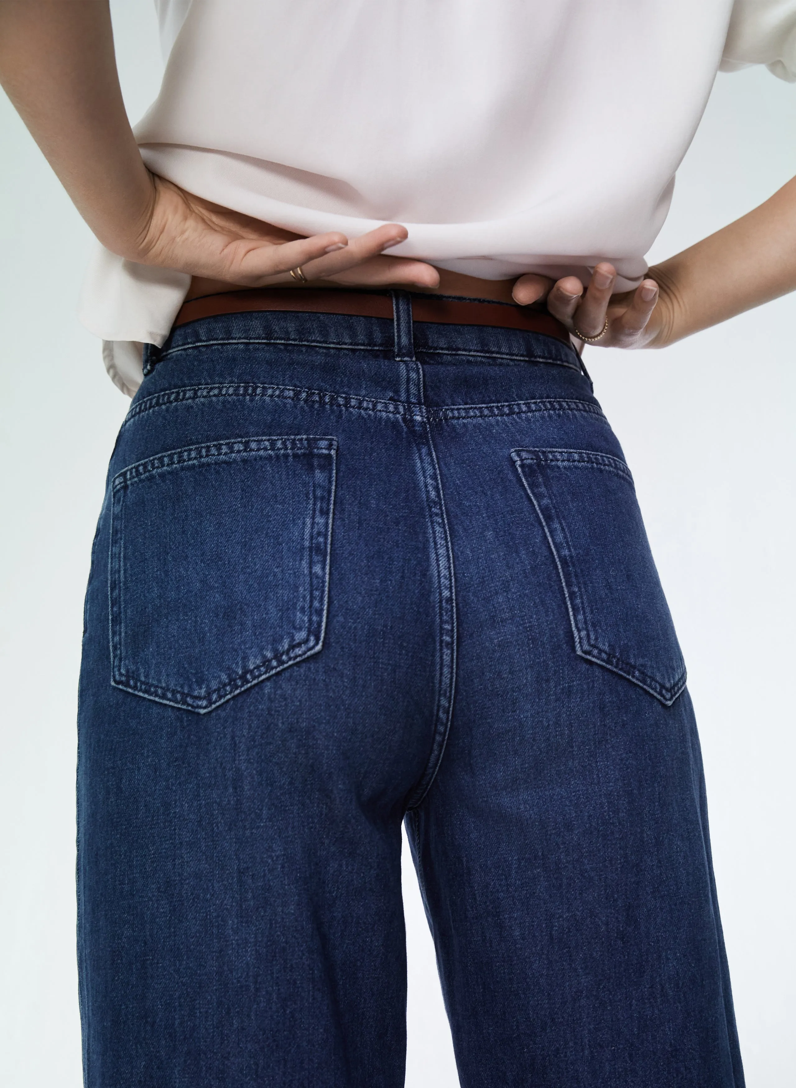 Baukjen?Organic Wide Leg jeans standard fit Comfy Option