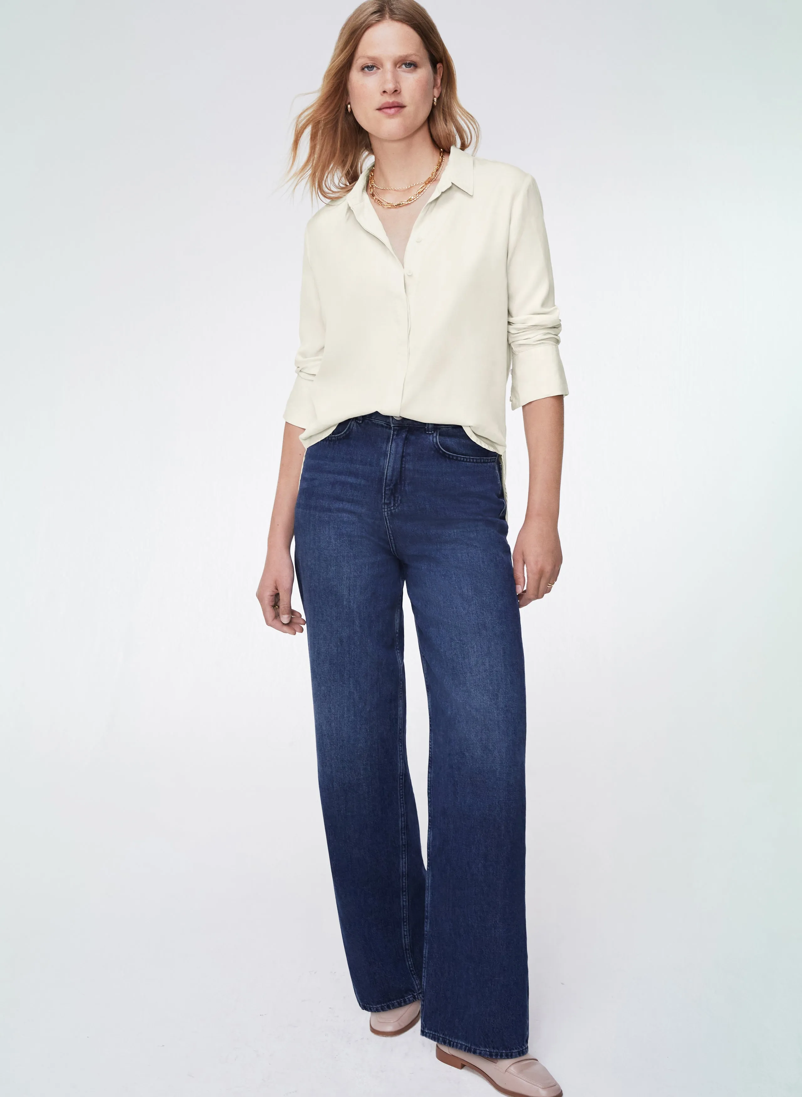 Casual Look Active Days Baukjen?Organic Wide Leg jeans