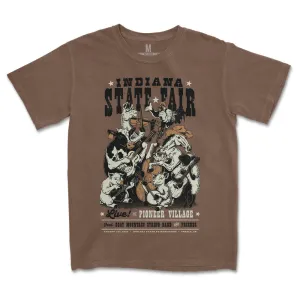 Bluegrass Band Tee Yarn Dyed Fabric