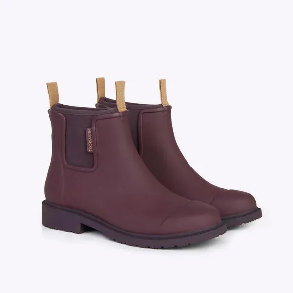 Bobbi Rain Boot in Dark Cherry from Merry People Flexible Ankle Support